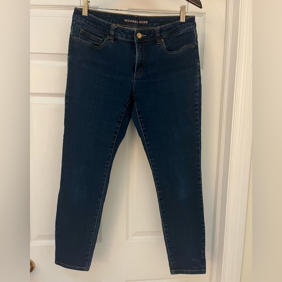MICHAEL KORS mid rise blue skinny jeans -  women’s size 6 - Picture 1 of 5